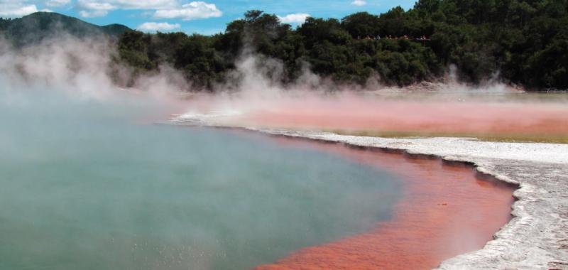 Lago Champagne, Nueva Zelanda